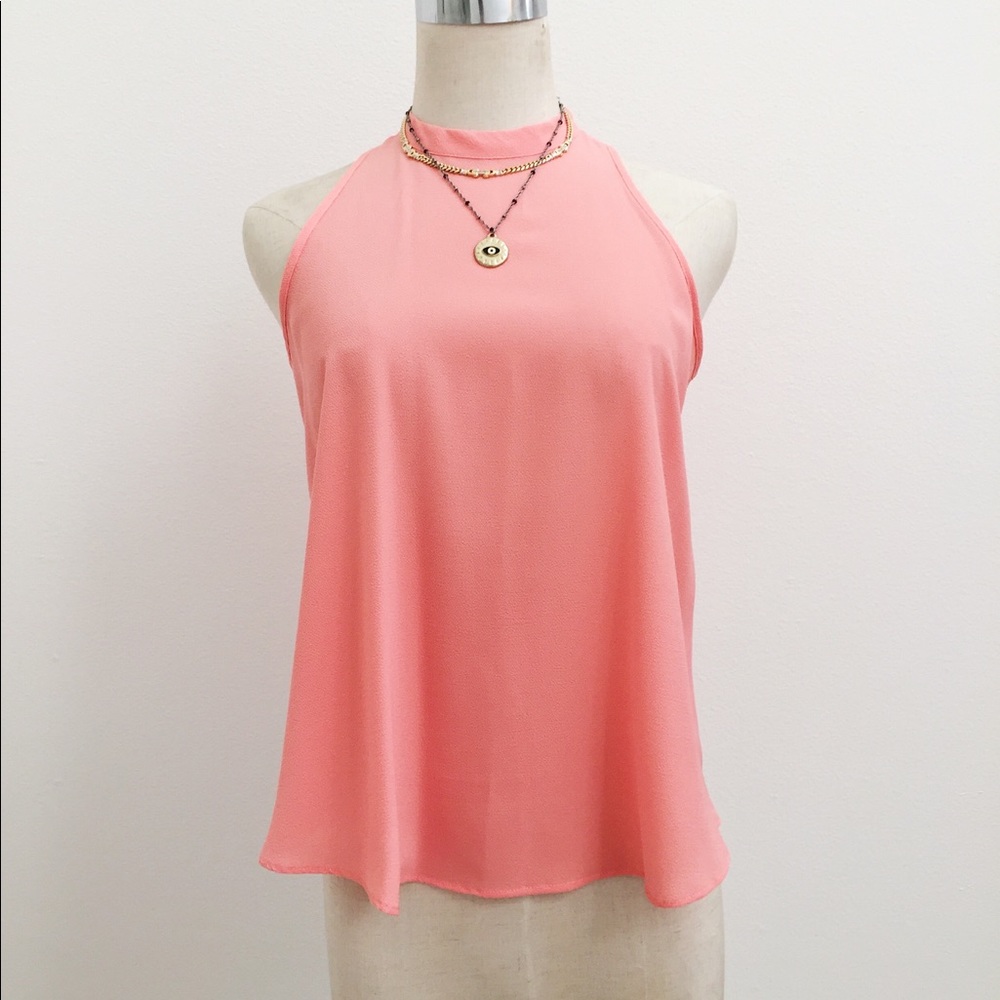 NWT Flowy crepe top